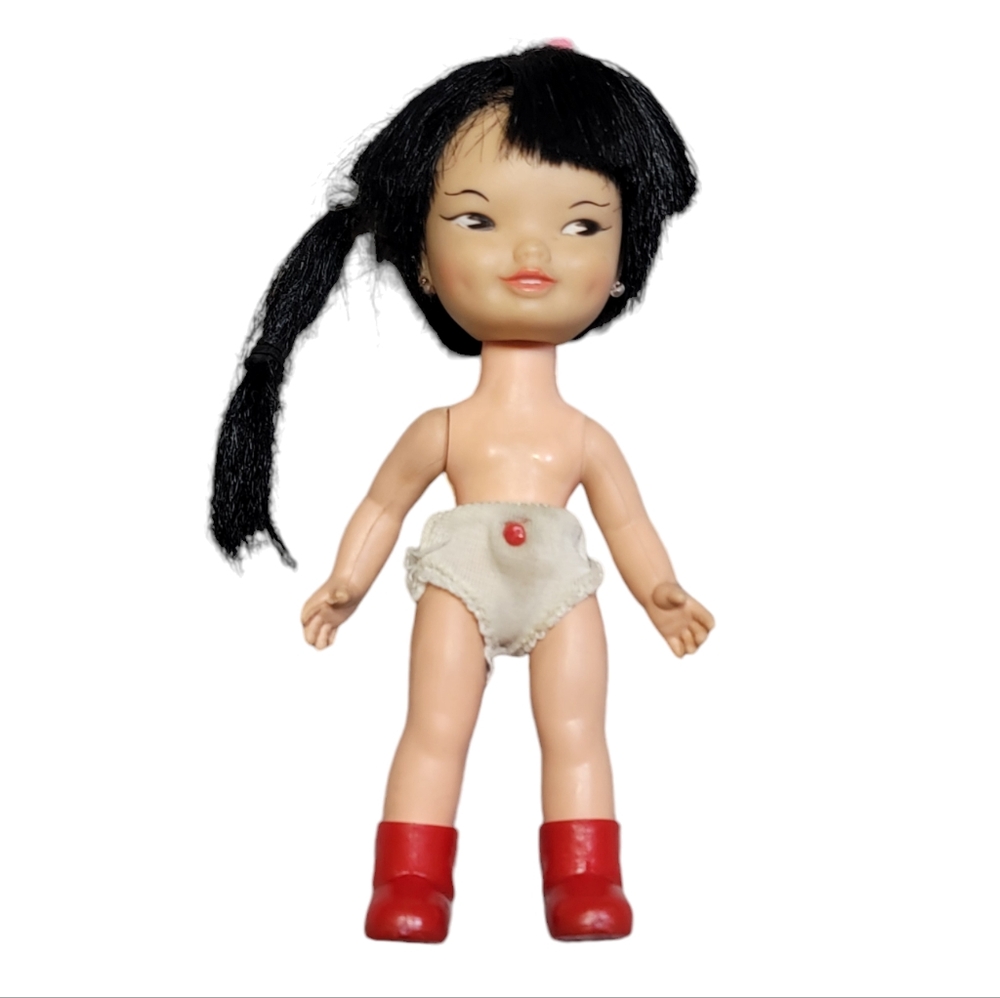 RARE! VINTAGE ‘60s REMCO Jan Pocket Book Doll